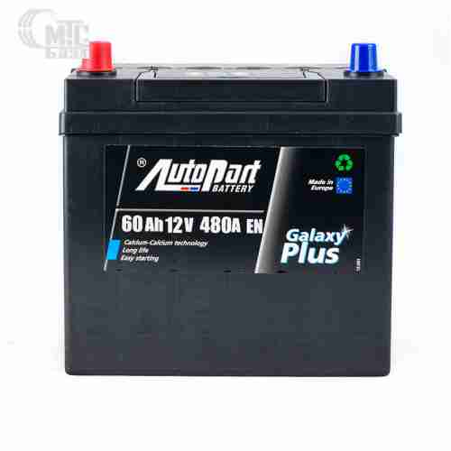 Аккумулятор AutoPart 6СТ-60 Аз Galaxy Plus Asia ARL060-078 EN480 А 230х173х225 мм