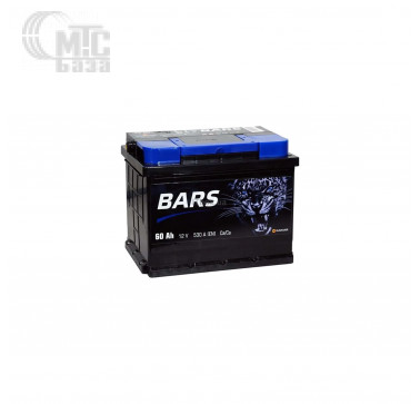 Аккумулятор   Bars 6CT-60 Н R (242х175х175) EN530