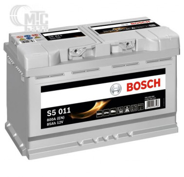 Аккумулятор Bosch 6СТ-85 АзЕ S5 Silver Plus 0092S50110   EN800 А 315x175x190мм