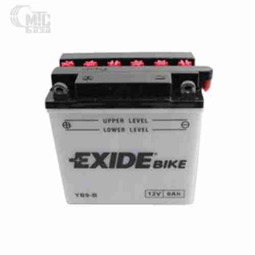 Аккумулятор на мотоцикл Exide  9A 12V [EB9L-B] R EN100 А 135x75x139мм 