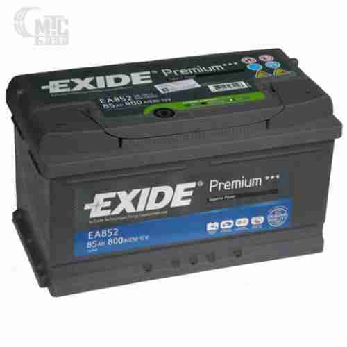 Аккумулятор Exide Premium [EA852] 6CT-85 R EN800 А 315x175x175мм