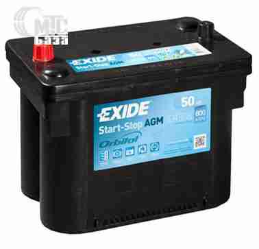 Аккумуляторы Аккумулятор Exide Start-Stop AGM 6CT-50 L [EK508] EN800 А 260x173x206мм