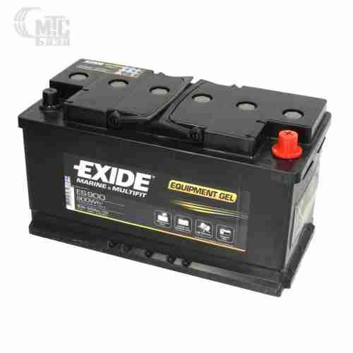 Аккумулятор на водный транспорт Exide Equipment Gel 6СТ-80 R [ES900] EN540 А 353x175x190мм гелевый