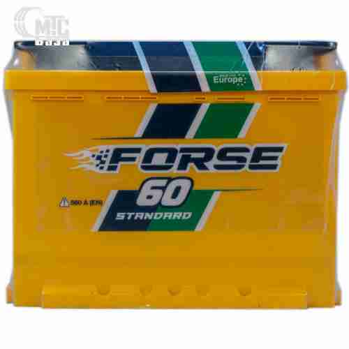 Аккумулятор Forse 6CT-60 АзE Standart EN580 А 242x175x190мм