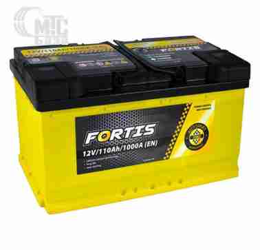 Аккумуляторы Аккумулятор Fortis 6СТ-110 FRT110-00   EN1000 А 353x175x190 мм