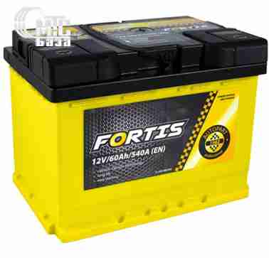 Аккумуляторы Аккумулятор Fortis 6СТ-60 Аз  FRT60-01  EN540 А 242x175x190 мм 
