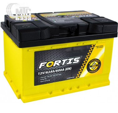 Аккумулятор Fortis 6СТ-62 Аз FRT62-01  EN600 А 242x175x175 мм 