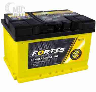 Аккумуляторы Аккумулятор Fortis 6СТ-66 АзЕ  FRT66-00  EN650 А 242x175x190 мм 