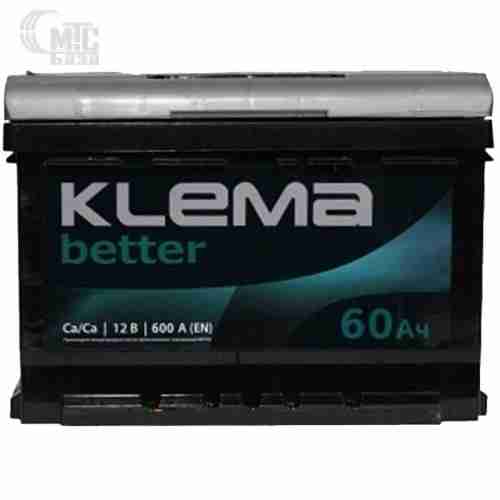Аккумулятор KLEMA 6СТ-60 АзЕ BETTER EN600A   242x175x175 мм