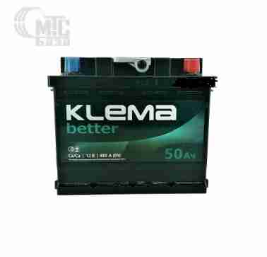 Аккумуляторы Аккумулятор KLEMA 6СТ-50 АзЕ BETTER  EN480A   207x175x175 мм