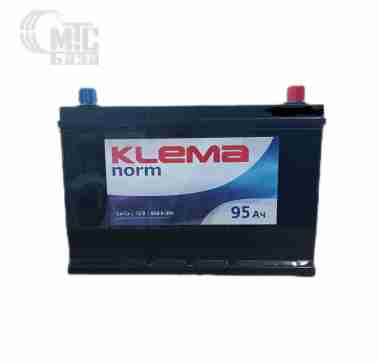 Аккумуляторы Аккумулятор KLEMA Norm 6СТ-95 R  JIS EN 650A  306x175x225 мм