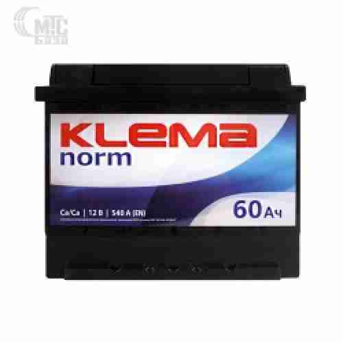 Аккумулятор KLEMA 6СТ-60 Аз  Normal EN580A 242x175x190 мм