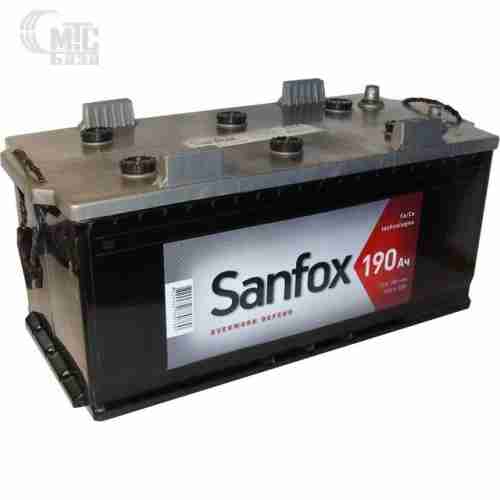 Акумулятор Sanfox 6СТ-190Ah Аз 1250A (3) 525x240x243