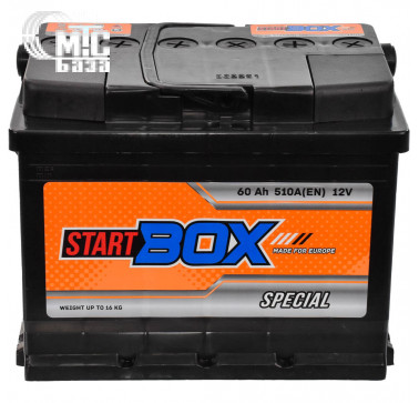 Аккумулятор   60Ah-12v StartBOX Special (242x175x190),L,EN510