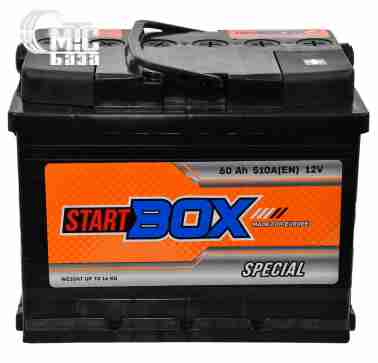 Аккумуляторы Аккумулятор   60Ah-12v StartBOX Special (242x175x190),R,EN510