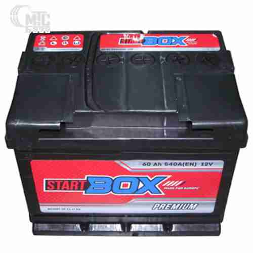 Аккумулятор   60Ah-12v StartBOX Premium (242x175x190),L,EN540