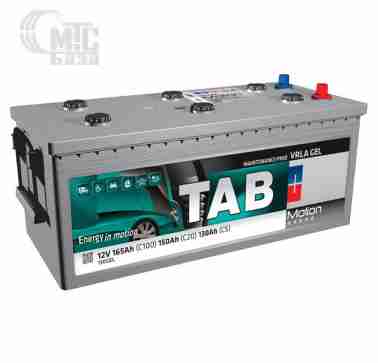 Аккумуляторы Аккумулятор 165 Ah/150 Ah/130 Ah 12V TAB Motion GEL Cтаціонар  [215150] 6СТ-165 Ач  512x223x220 мм
