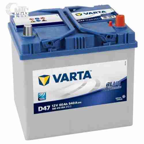 Аккумулятор Varta Blue Dynamic [560410054] 6СТ-60 Ач R EN540 А 232x173x225мм