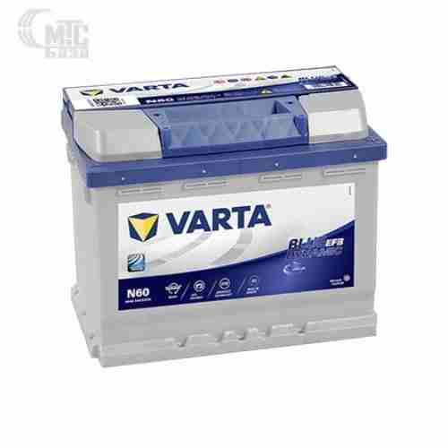 Аккумулятор Varta EFB Blue Dynamic N60 [560500064] 6СТ-60 Ач R EN640 А 242x175x190мм Start-Stop