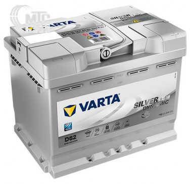 Аккумулятор Varta Silver Dynamic AGM/Start-Stop Plus AGM [E39] [570901076] 6СТ-70 Ач R EN760 А 278x175x190мм