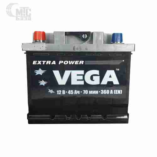 Аккумулятор Vega Extra Power [6CT-45L] EN360 А 207x175x175мм