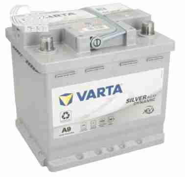Аккумуляторы Аккумулятор Varta Siver Dynamic AGM/Start-Stop Plus AGM [A9] [550901054] 6СТ-50 Ач R EN540 А 207x175x190мм