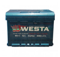 Акумулятор Westa 6СТ-60 Аз 600A Premium (1) 242x175x175