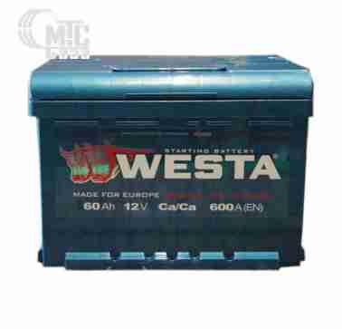 Аккумуляторы Акумулятор Westa 6СТ-60 Аз 600A Premium (1) 242x175x175