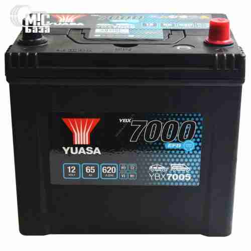 Аккумулятор Yuasa EFB Start Stop Battery Japan [YBX7005]  6СТ-65 Ач R EN620 А 232x173x225 мм