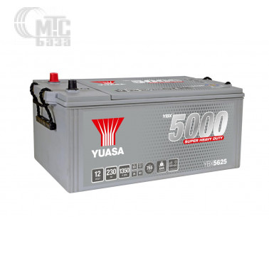 Аккумулятор  Yuasa    Super Heavy Duty Battery 729GM  [YBX5629] 6СТ-185 Ач R EN1200 А 511x222x215 мм