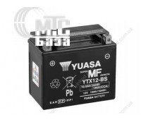 Аккумулятор на мотоцикл GS Yuasa AGM  VRLA  Maintenance Free [YTX12-BS] 6СТ-10,5 Ач L EN180 А 150x87x130мм