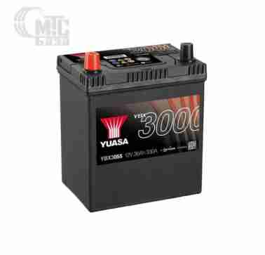 Аккумуляторы Аккумулятор  Yuasa SMF Battery Japan  [YBX3055] 6СТ-36 Ач L EN330 А 187x127x223мм