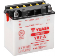 Аккумулятор на мотоцикл Yuasa Yumicron [YB7-A] 6СТ-8,4 Ач R EN105 А 136x75x133мм