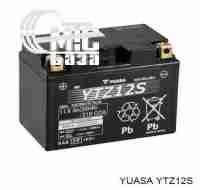 Аккумуляторы Аккумулятор на мотоцикл  Yuasa High Performance MF VRLA Battery GEL 11,6 Ah [YTZ12S] EN210 А 150x87x110мм