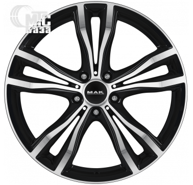Диски Mak X-Mode 11x20 5x120 ET37 DIA74,1 (black mirror)