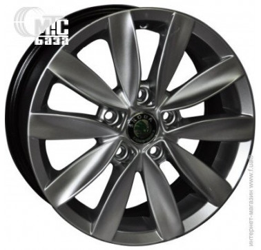 Replica Skoda (CT1303) 6,5x15 5x100 ET35 DIA57,1 (matt black)