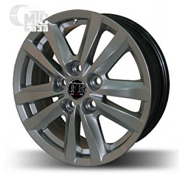 Replica Mitsubishi (FR022) 6x15 4x98 ET38 DIA58,1 (silver)