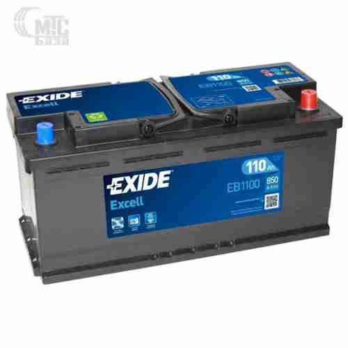 Аккумулятор Exide Excell 6CT-110 [EB1100] EN850 А 392x175x190мм
