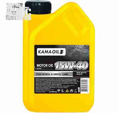Масла Масло моторн. Кама Ойл 15W-40 SG/CF (Канистра 1л/0.75кг.)