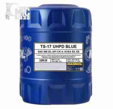 Масла Моторное масло Mannol TS-17 UHPD CK-4 Nano 5W-30 20L