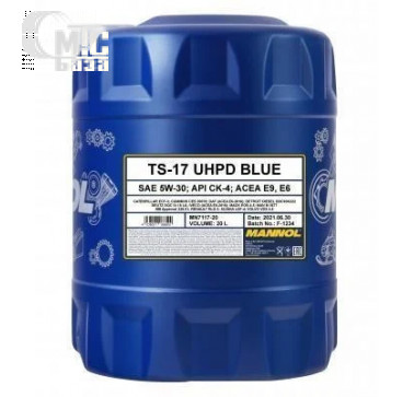 Моторное масло Mannol TS-17 UHPD CK-4 Nano 5W-30 20L