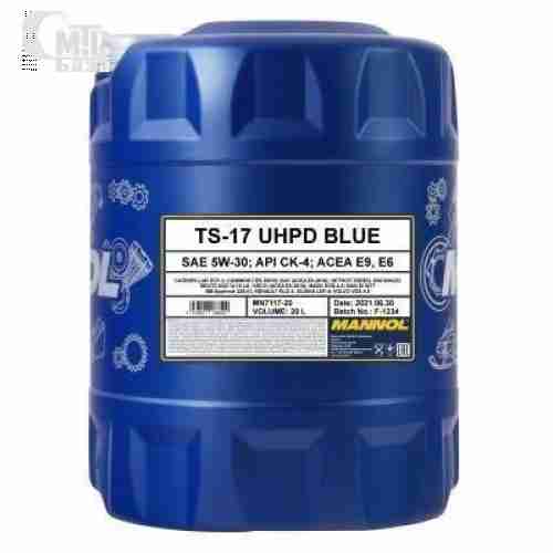 Моторное масло Mannol TS-17 UHPD CK-4 Nano 5W-30 20L