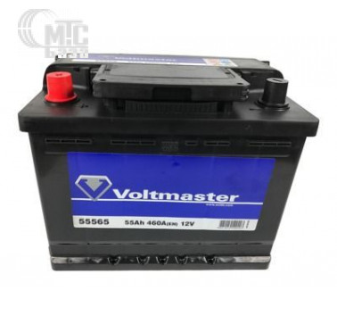 Аккумулятор Voltmaster Standard [55565] 6СТ-55 Ач L EN460 А 242x175x190мм