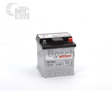 Аккумулятор Bosch S3 [0092S30000] 6СТ-40 Ач R EN340 А 175x175x190mm
