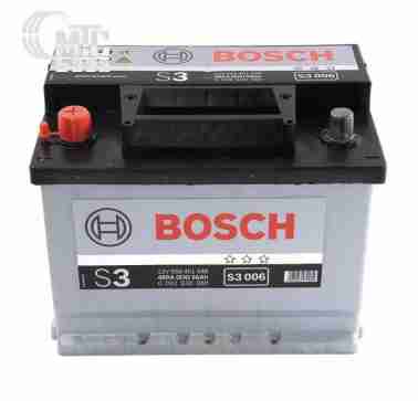 Аккумуляторы Аккумулятор Bosch S3 [0092S30060] 6СТ-56 Ач L EN480 А 242x175x190mm