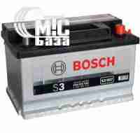 Аккумуляторы Аккумулятор Bosch S3 [0092S30070] 6СТ-70 Ач R EN640 А  278x175x175mm