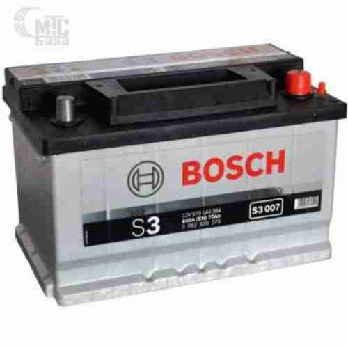 Аккумулятор Bosch S3 [0092S30070] 6СТ-70 Ач R EN640 А  278x175x175mm