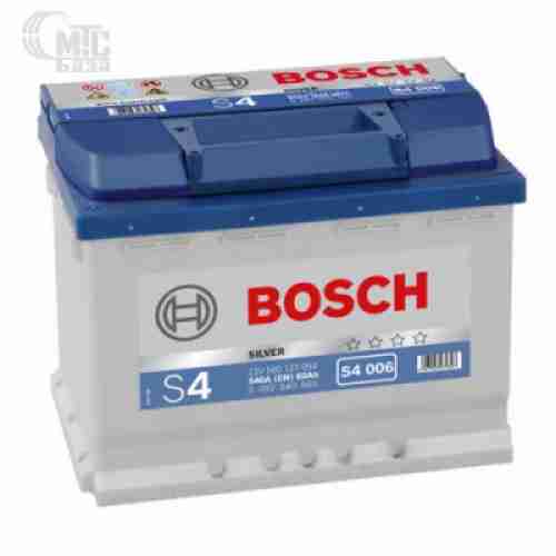 Аккумулятор Bosch S4 Silver [0092S40060] 6СТ-60 Ач L EN540 А 242x175x190mm