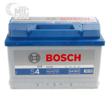 Аккумулятор Bosch S4 Silver [0092S40070] 6СТ-72 Ач R EN680 А 278x175x175mm