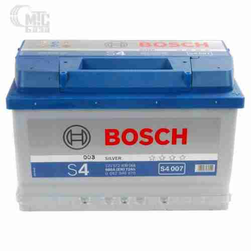 Аккумулятор Bosch S4 Silver [0092S40070] 6СТ-72 Ач R EN680 А 278x175x175mm